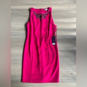 Jennifer Lopez Fuchsia Dress with Jewel size 4